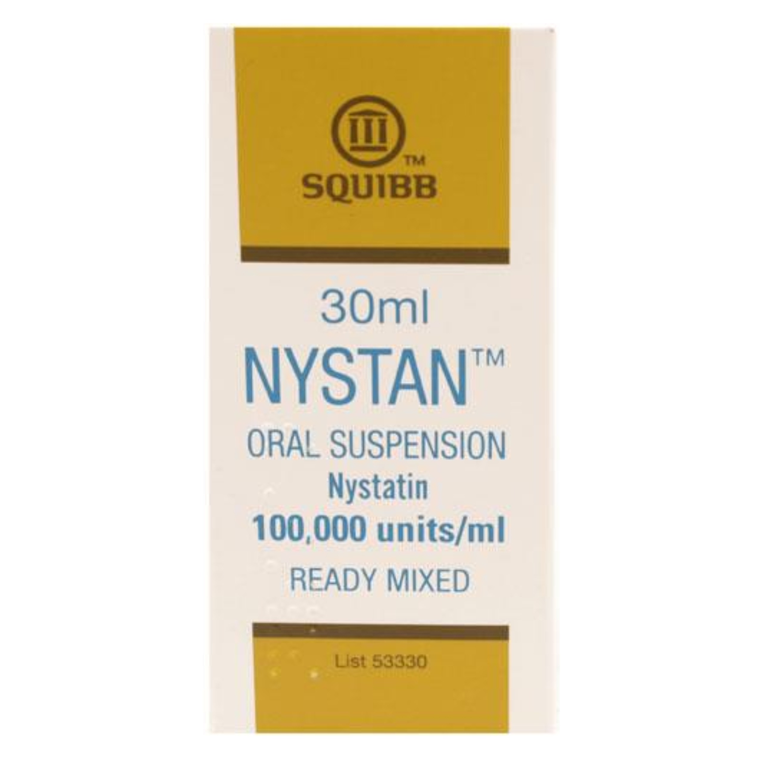 Nystan (Nystatin) Oral Suspension